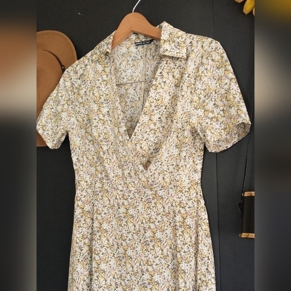 🆕 90s Style Maxi Dress by Shein Eclectic Grampa Dress Fairycore Cottagecore Y2K - Picture 4 of 9